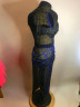 1130 Black-blue latin dance dress