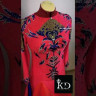 2064 Flo red ballroom dress