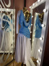 Sm2024 Blue-white dance dress