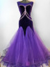 2075 Purple ballroom dress