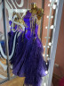 2091 Purple ballroom/smooth dress