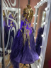 2091 Purple ballroom/smooth dress