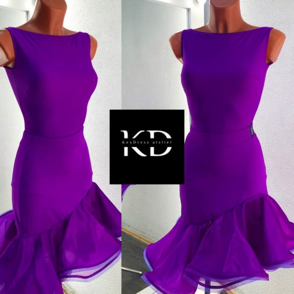 3014 Purple bodysuit