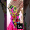 2080 Pink ballroom dress