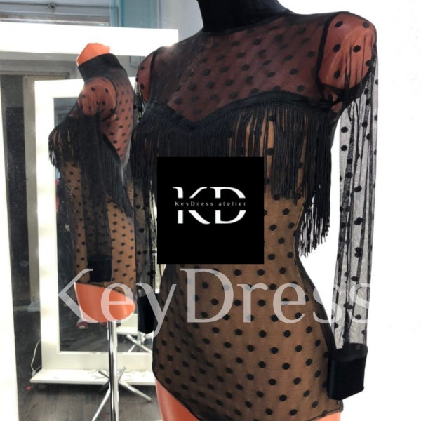 3016 Black bodysuit