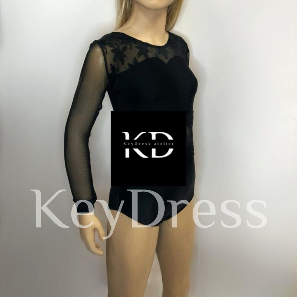 3019 Black bodysuit