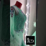 2085 Blue ballroom dress
