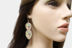 AE007 Rhinestone earrings