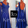 2089 Blue ballroom/smooth dress