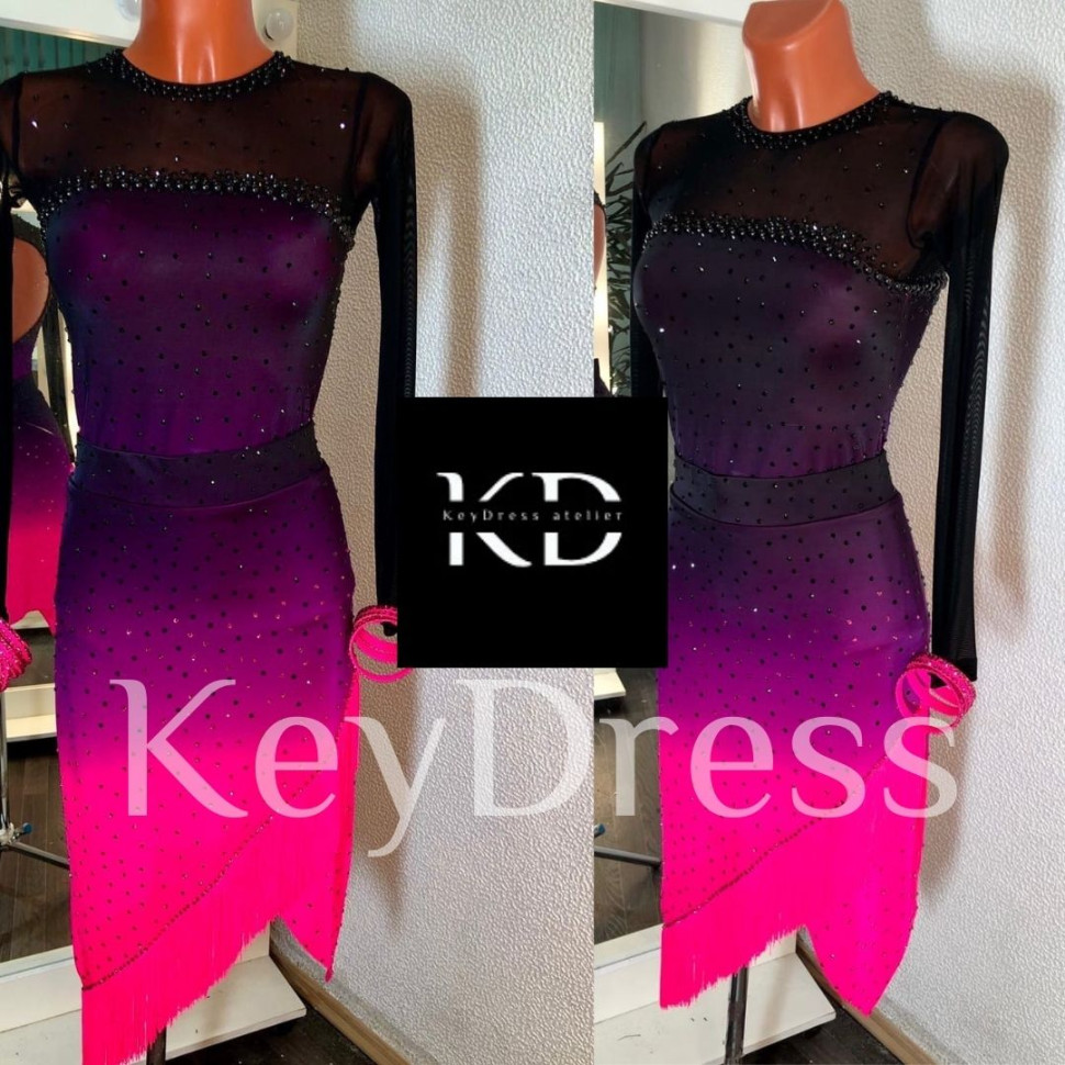 5003 Dark-pink skirt