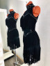 1012 Black latin dance dress