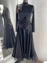 2026 Black ballroom dress