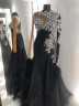 2035 Black ballroom dress