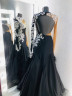 2035 Black ballroom dress