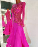 2036 Pink ballroom dress